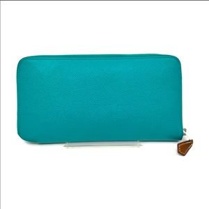 Hermès Long Azap silkin Wallet (Leather and Silk)